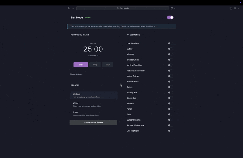 Demo de Harmonia Zen